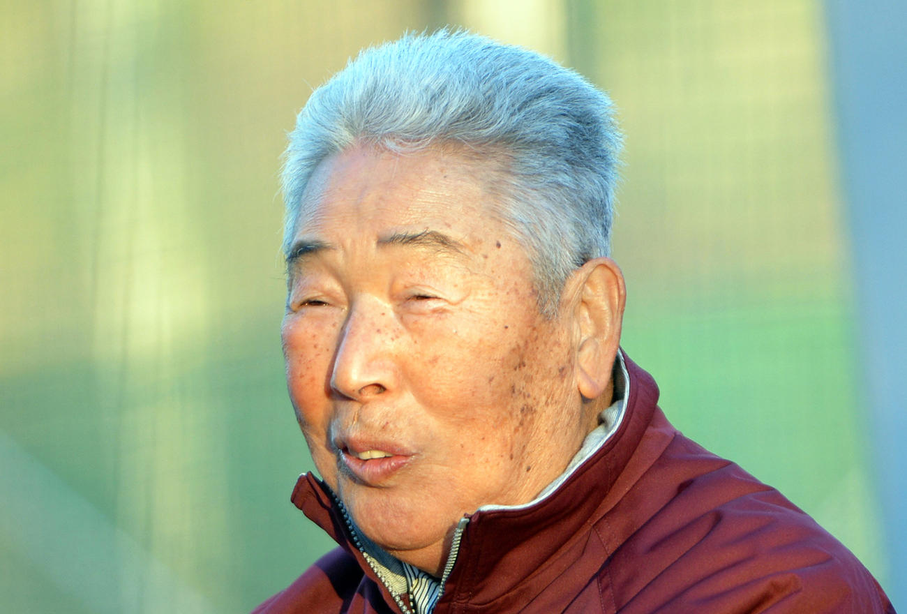 木内幸男さん（2015年1月23日撮影）