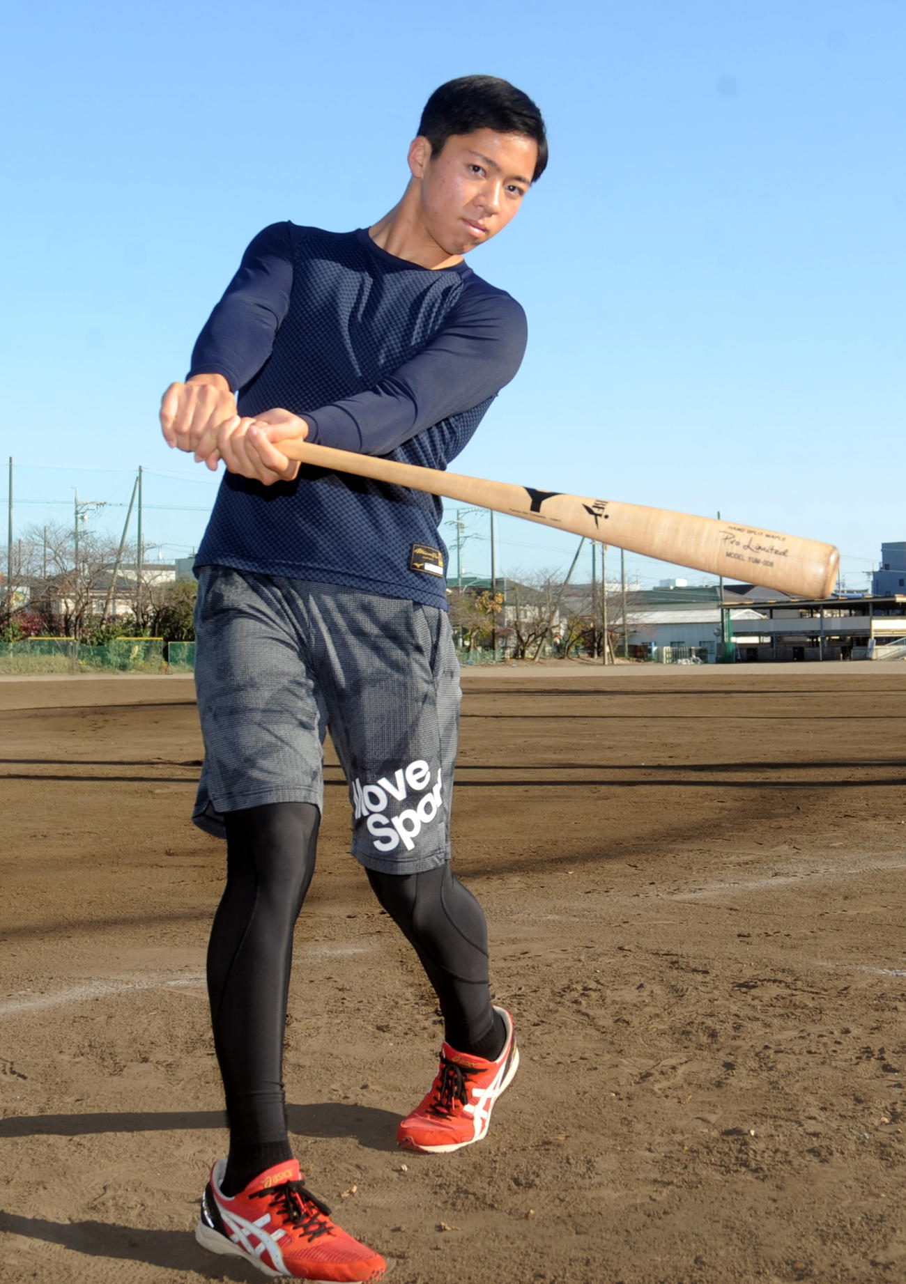 上武大に合格し決意を新たにする静岡商・鈴木
