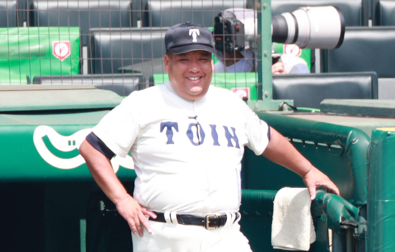 大阪桐蔭・西谷浩一監督（2020年8月17日撮影）