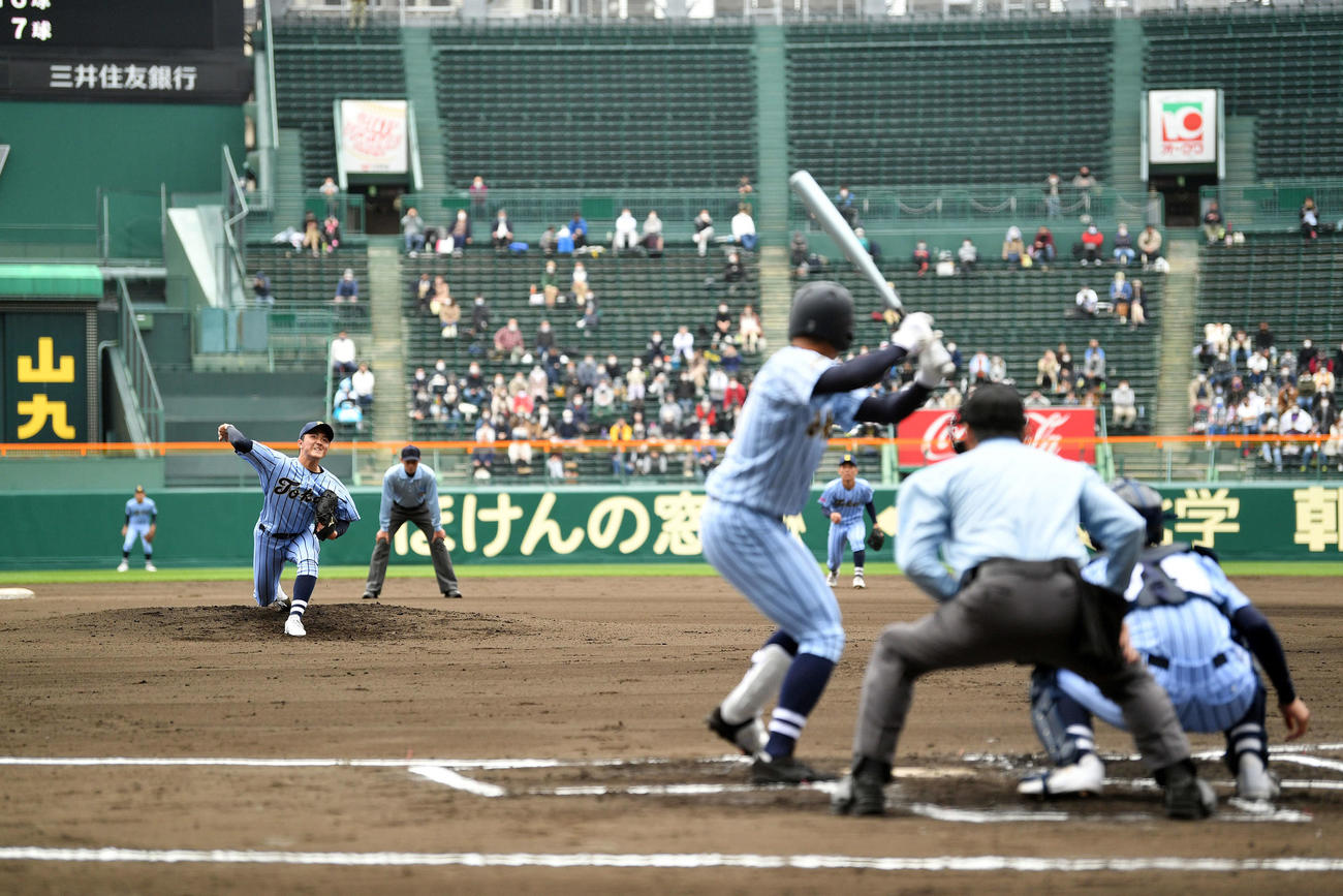 第93回選抜高校野球大会　第2日目東海大相模対東海大甲府（2021年3月20日撮影）