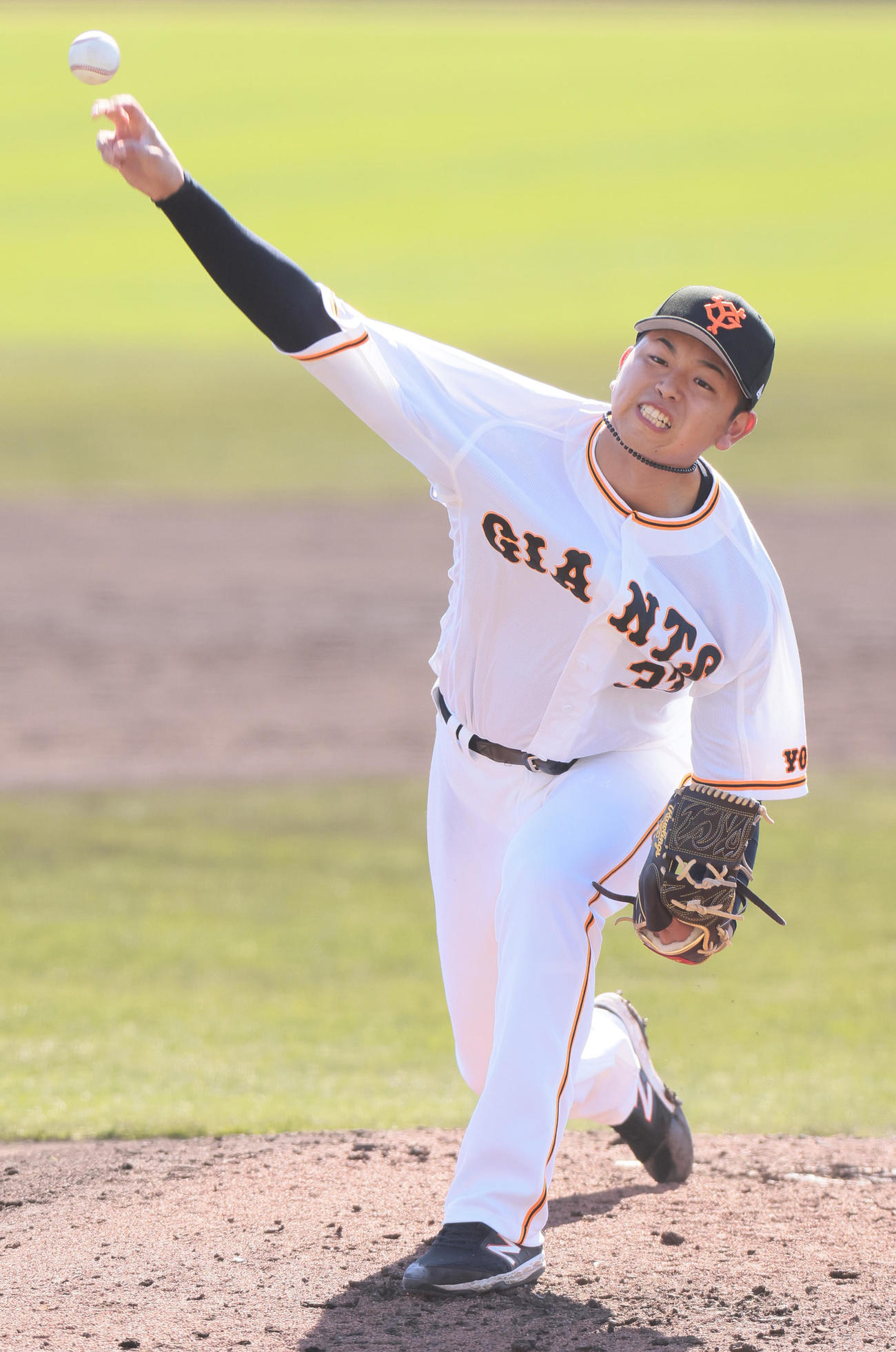 巨人太田龍（2021年2月8日撮影）
