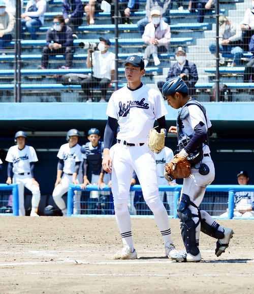 静岡高 川端慶の逆転３ランをエース高須大雅守れず ４失点で逆転負け 高校野球写真ニュース 日刊スポーツ