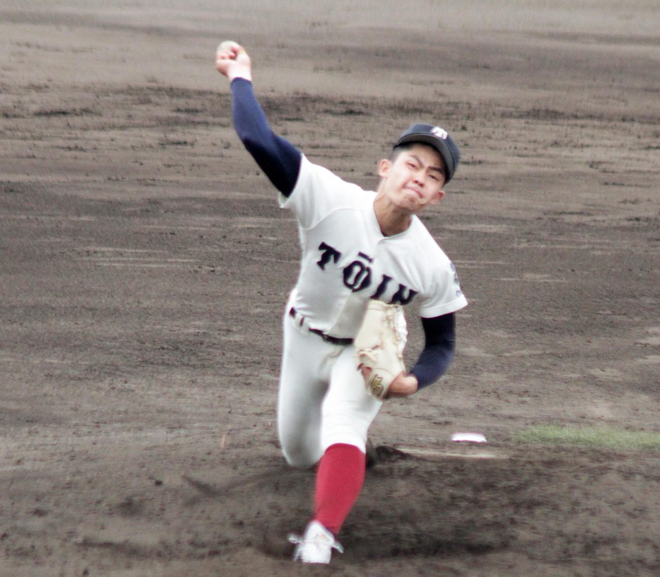 大阪桐蔭・関戸康介（2021年5月15日撮影）