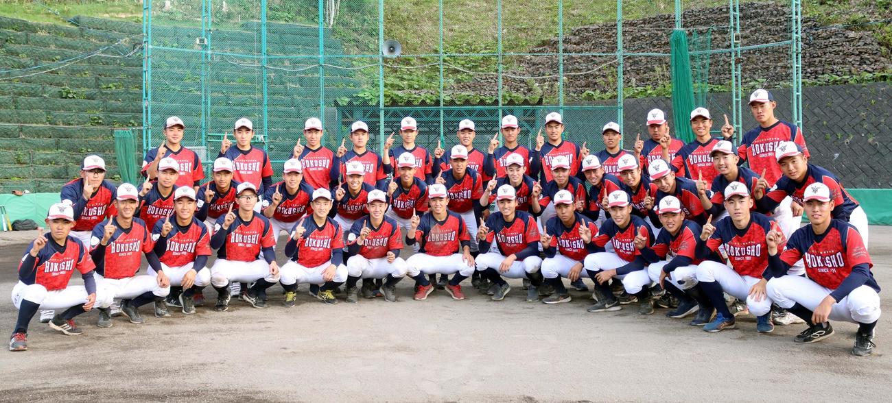 3年ぶりの春季全道大会に臨む北照の選手たち（撮影・永野高輔）