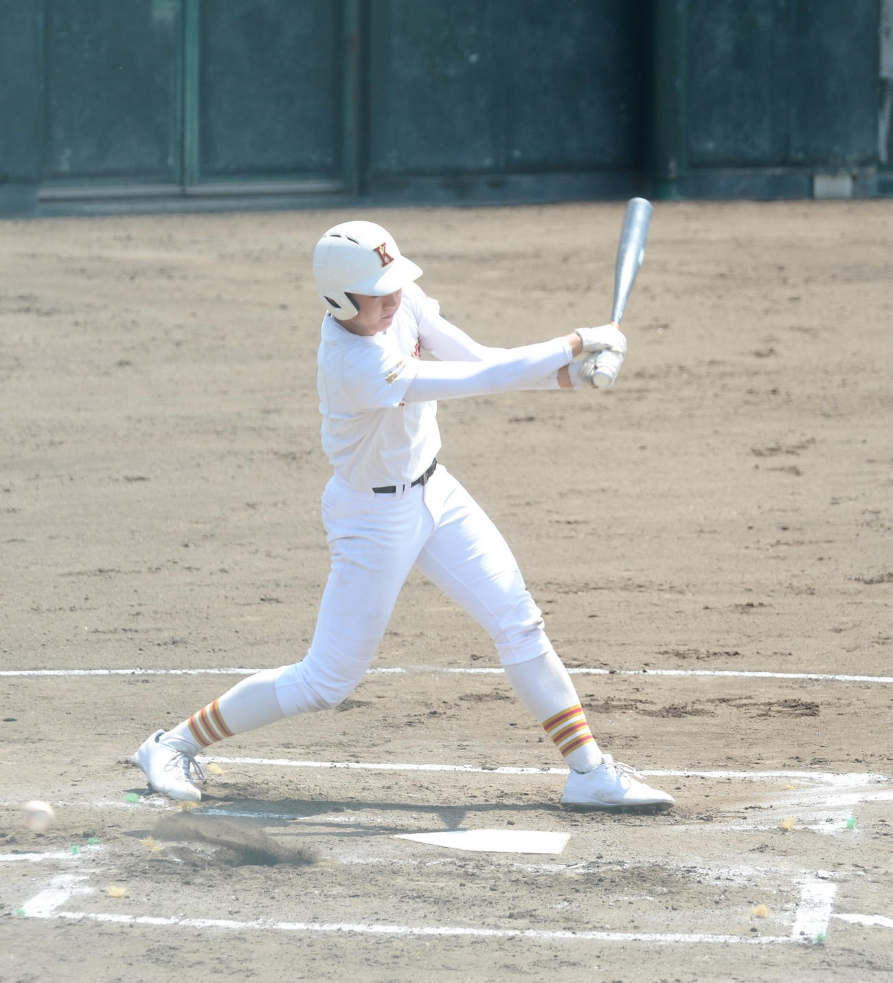 ソロ本塁打を含む3安打2打点で活躍した、久慈・大村（撮影・濱本神威）