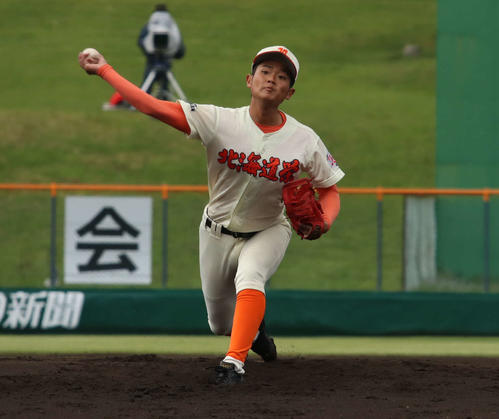 北海道栄5年ぶり決勝進出 主将小沼「兄を超えたい」春全道制覇