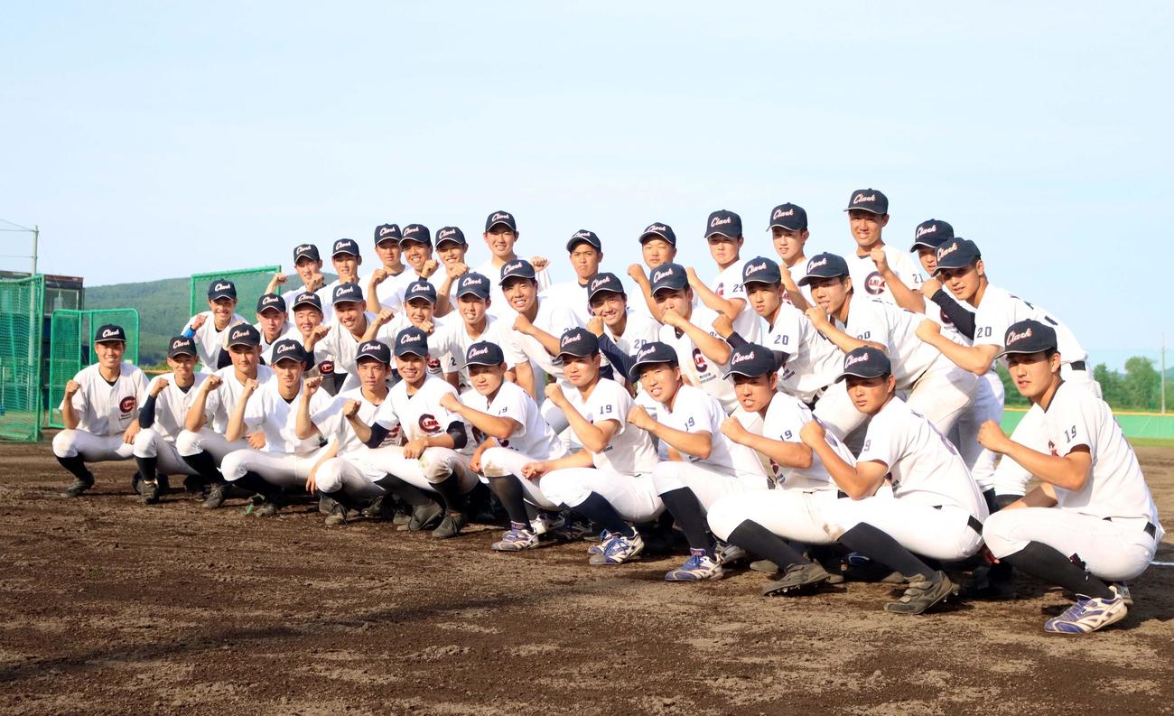 甲子園出場を狙うクラーク（撮影・永野高輔）