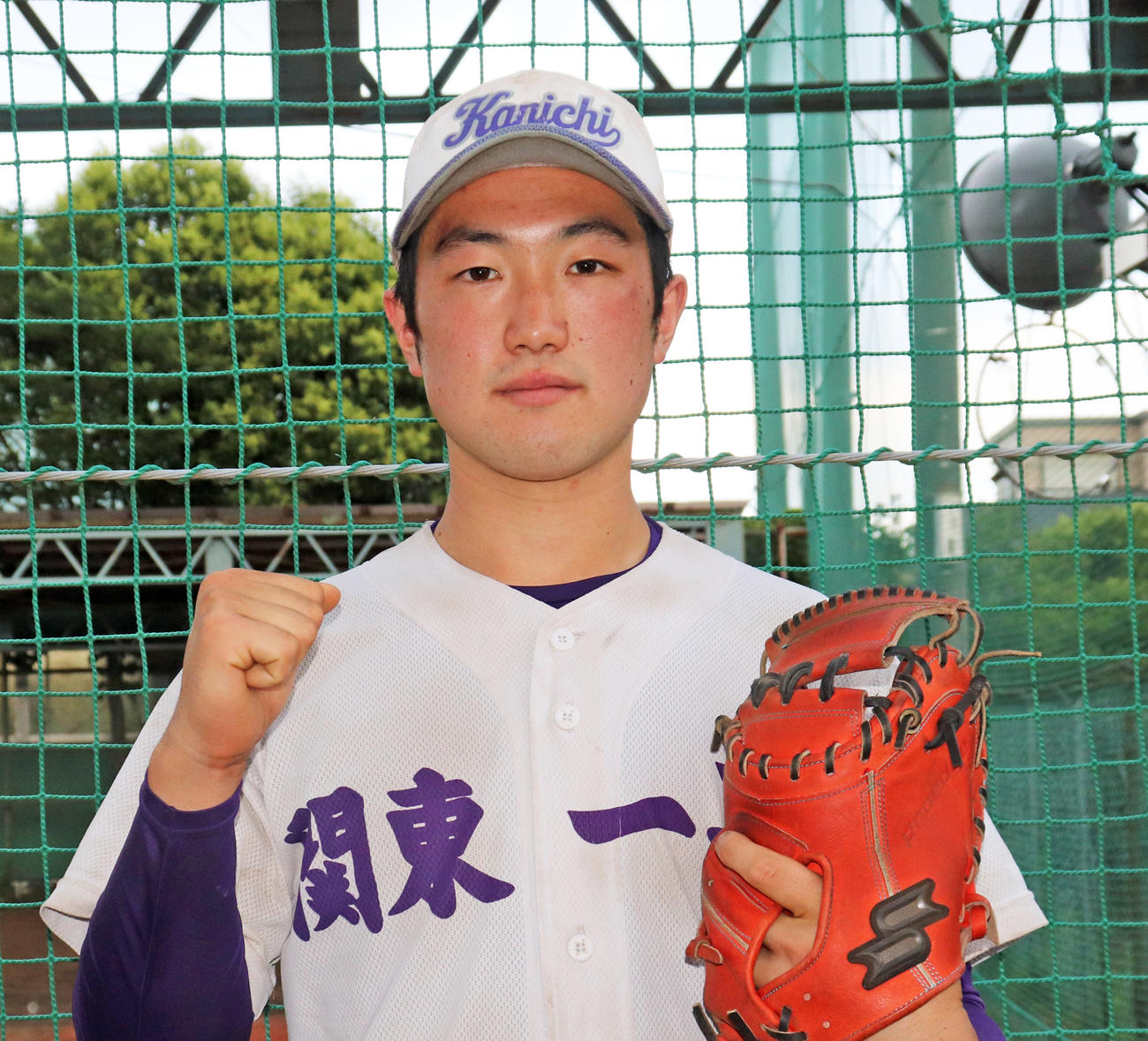 父友彦さんへの思いも胸に、夏に臨む関東第一・石見（撮影・古川真弥）