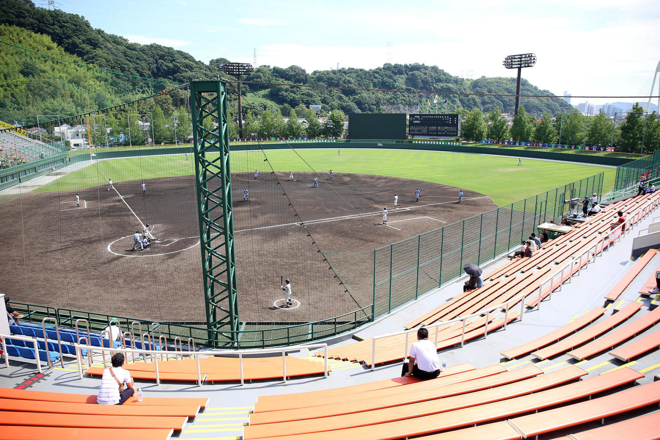 和歌山大会が行われる紀三井寺球場