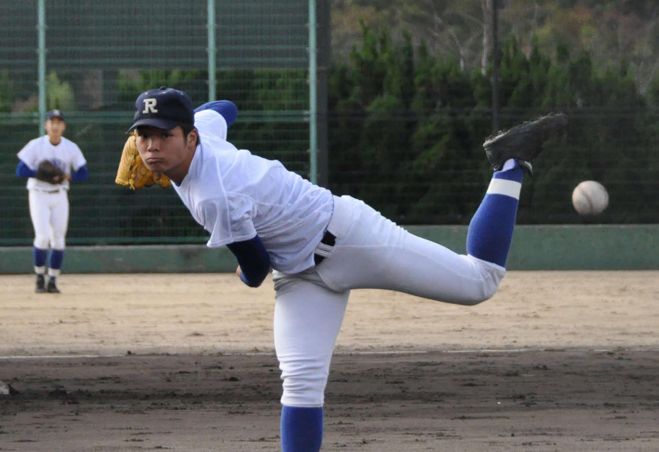 履正社・渡辺純太（2020年11月23日撮影）