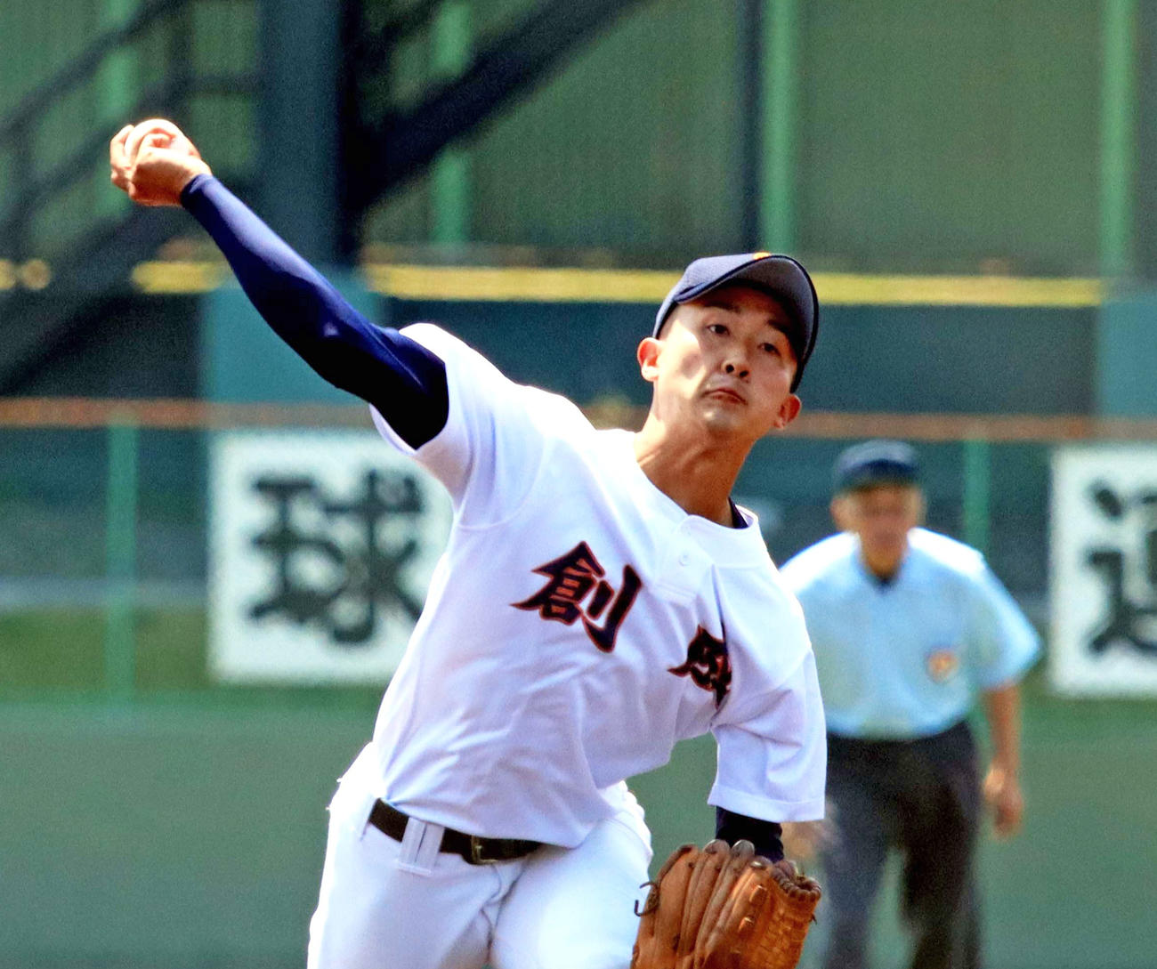6回1失点と好投した札幌創成の浦本（撮影・永野高輔）