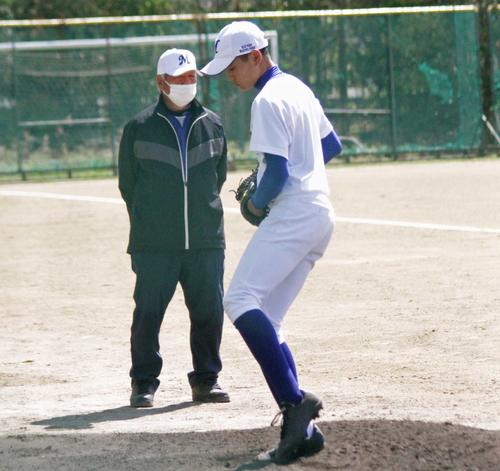 武庫荘総合・斉藤が真価発揮 元阪神谷村コーチ「どこまで伸びるか