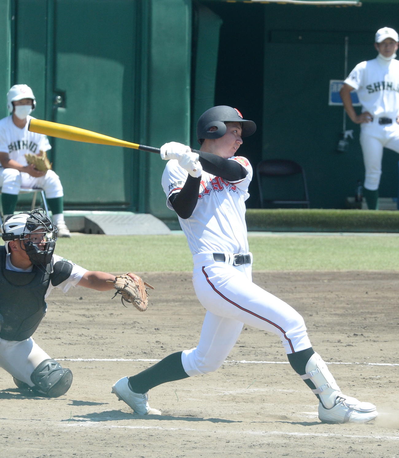3安打2打点と活躍した日大山形・佐藤