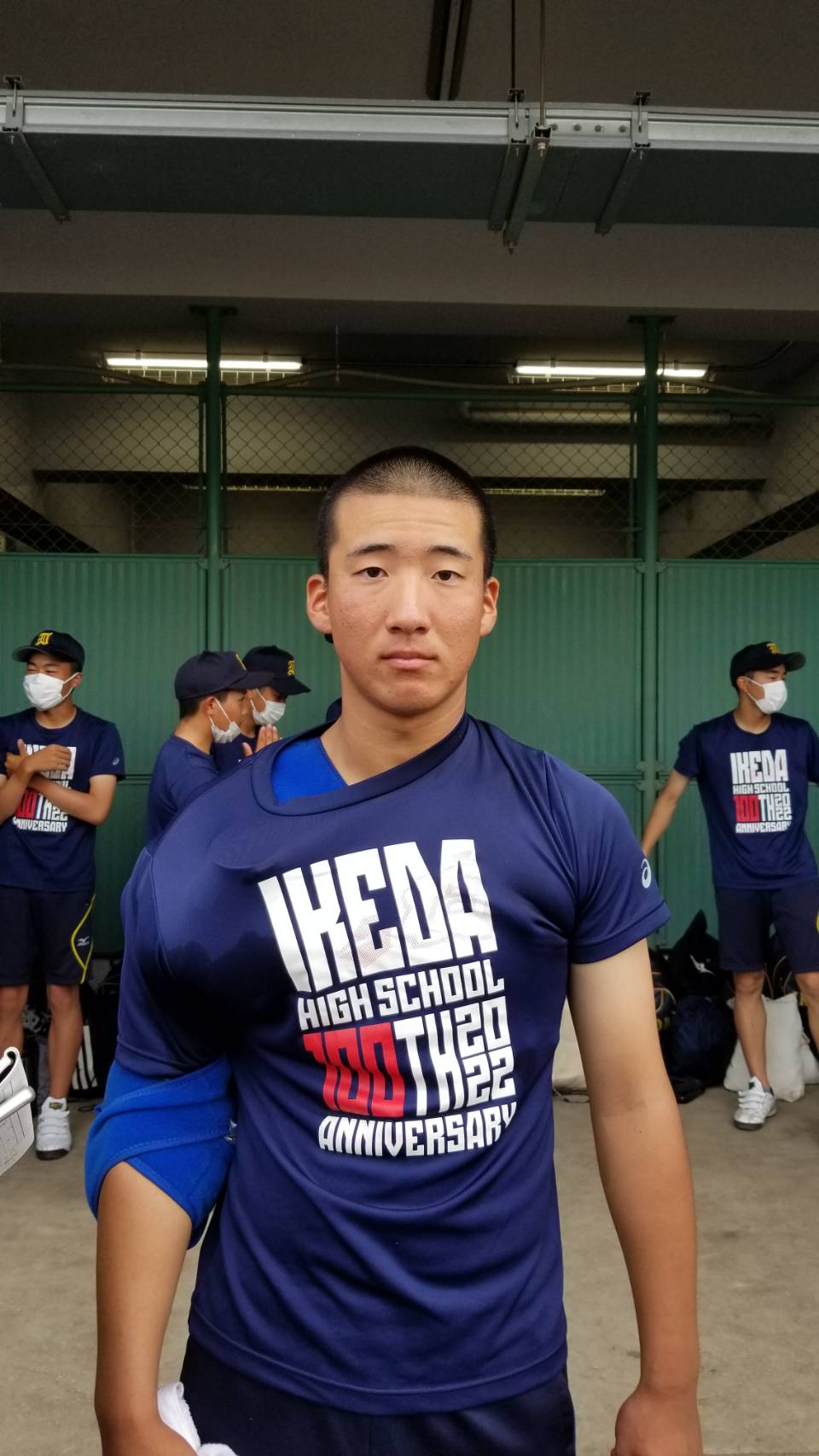 2戦連続完投勝利の池田のエース篠原