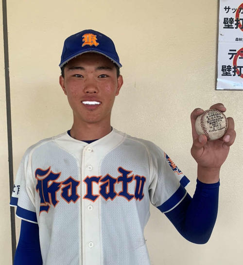 唐津商 原丈太郎v弾 5奪三振 まねしてます 大谷翔平ばり二刀流 佐賀 高校野球夏の地方大会 日刊スポーツ