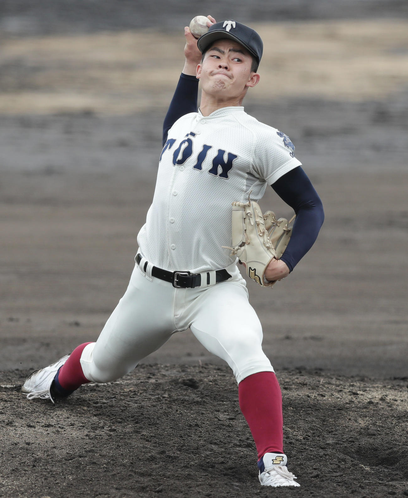 大阪桐蔭・関戸康介（2021年5月16日撮影）