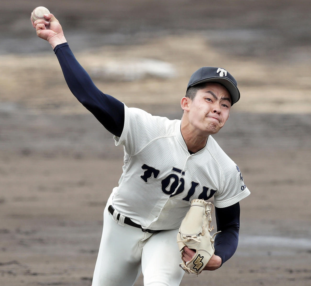 大阪桐蔭・関戸康介（2021年5月16日撮影）