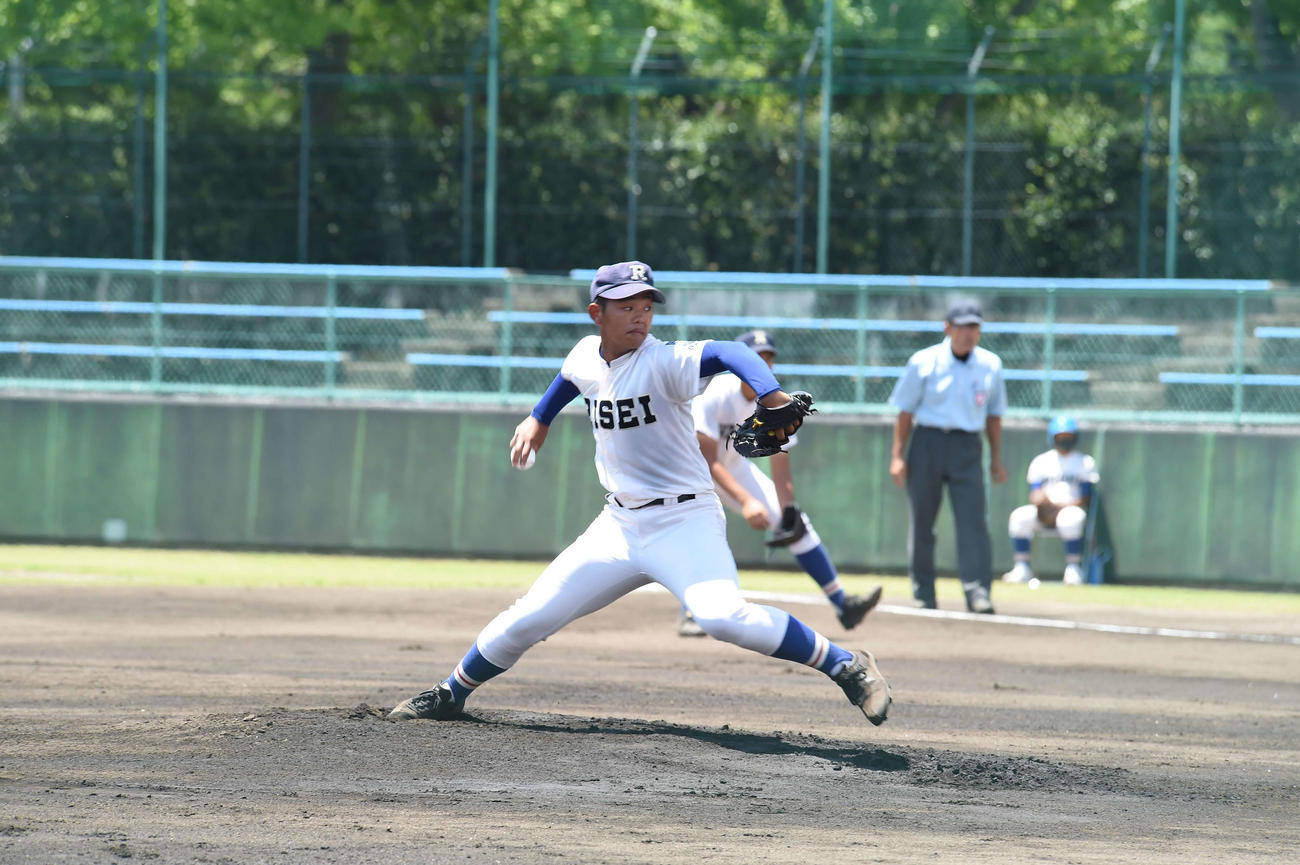 履正社・金沢祐太（2021年7月22日撮影）