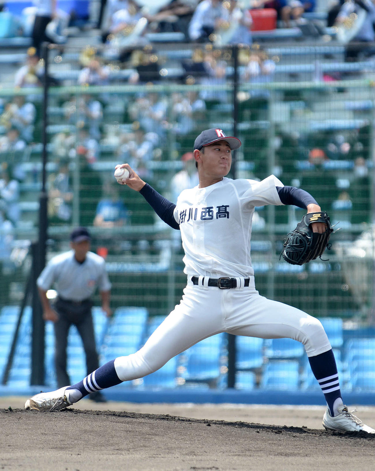 先発右腕の榊原は4安打2失点を喫した