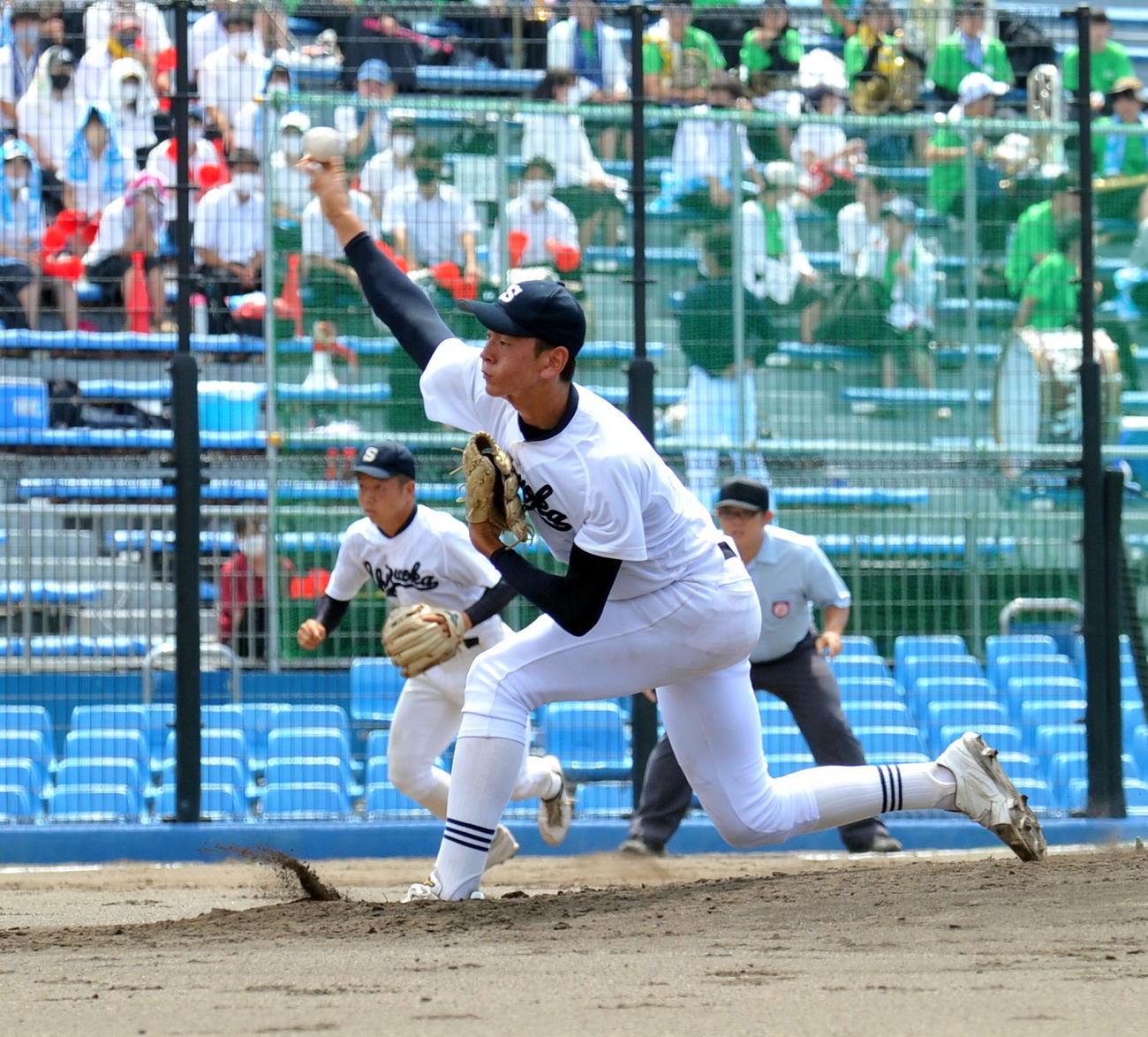静岡高・高須大雅（2021年7月26日撮影）