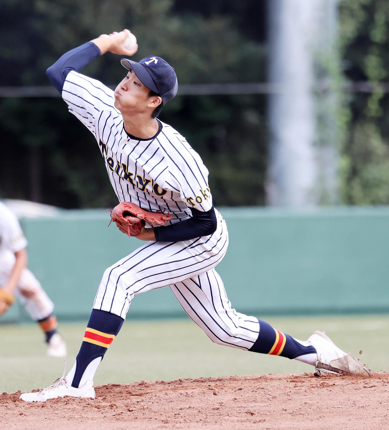 帝京・安川幹大（2021年7月24日撮影）