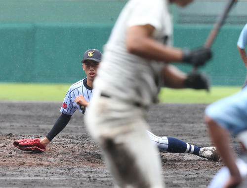 甲子園】東海大菅生・本田「うそだろ」無情コールド、ぬかるみでの熱投
