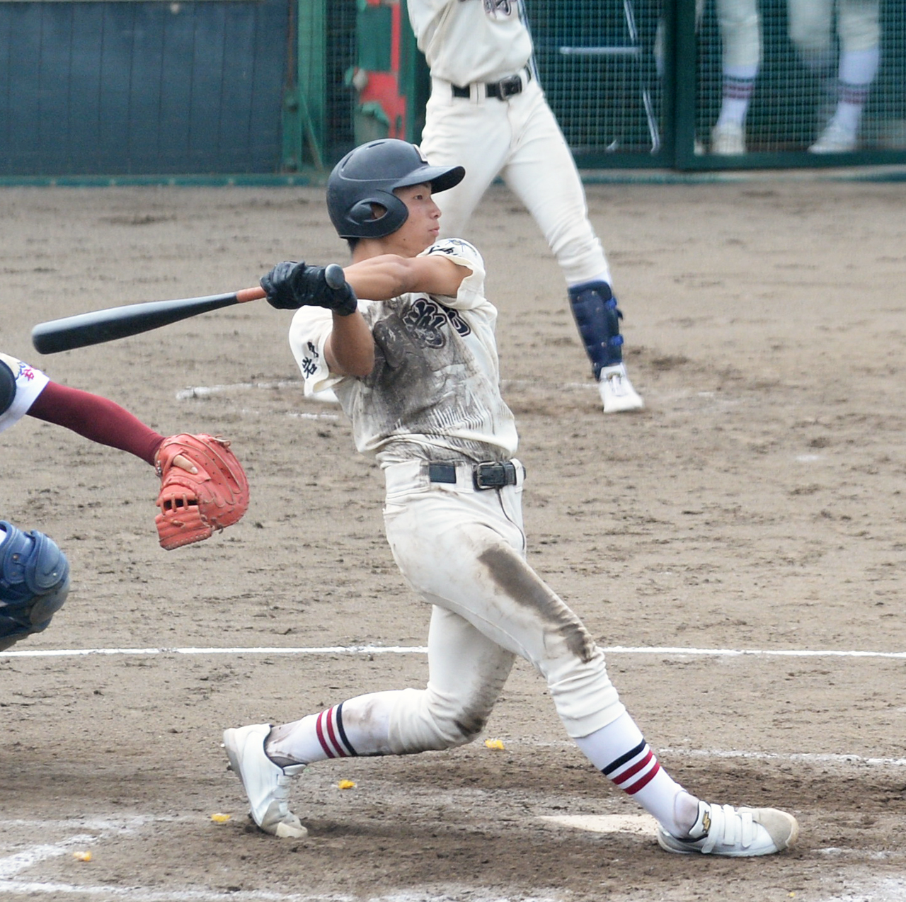 新チームを引っ張る一関学院の主将・小松（撮影・濱本神威）
