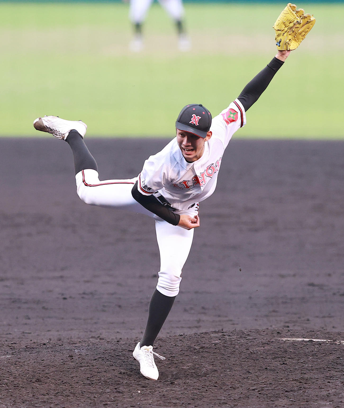 日大山形・滝口琉偉（2021年8月24日撮影）