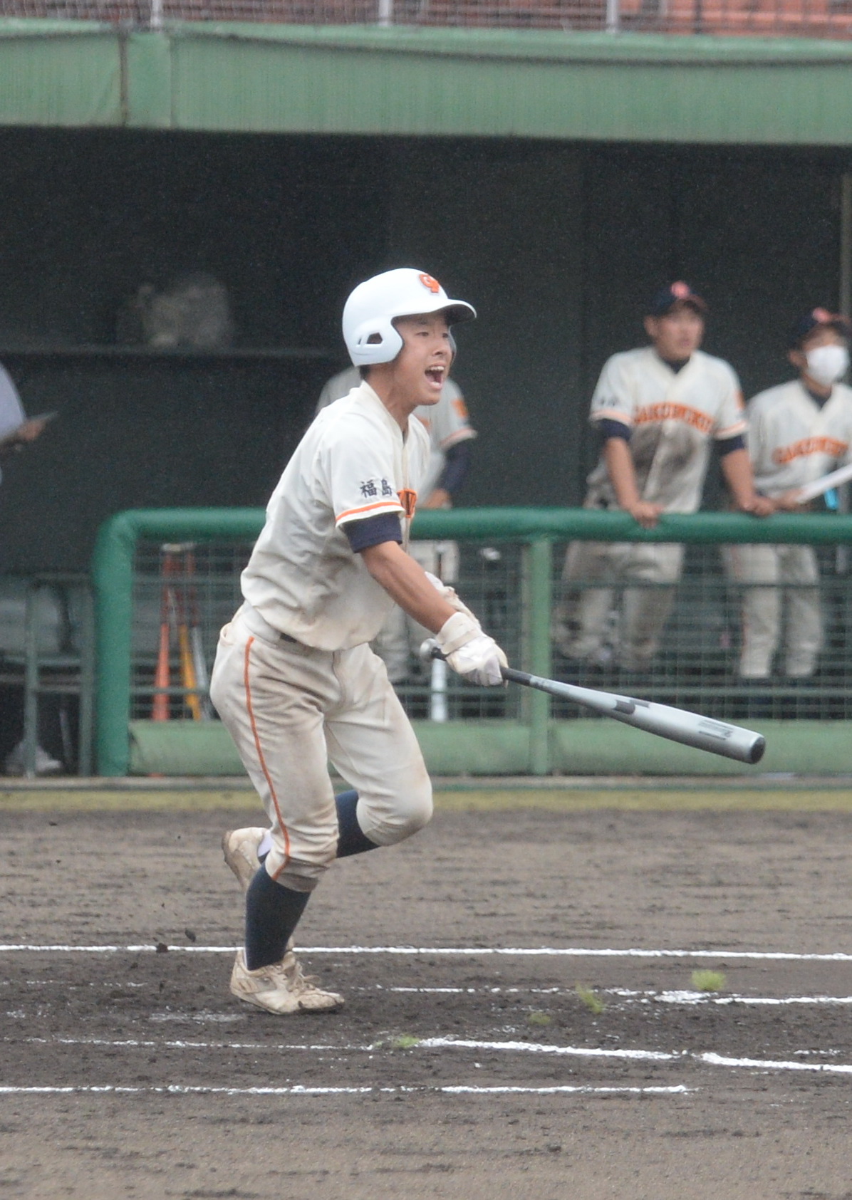3安打2打点とチームに貢献した学法福島・長田
