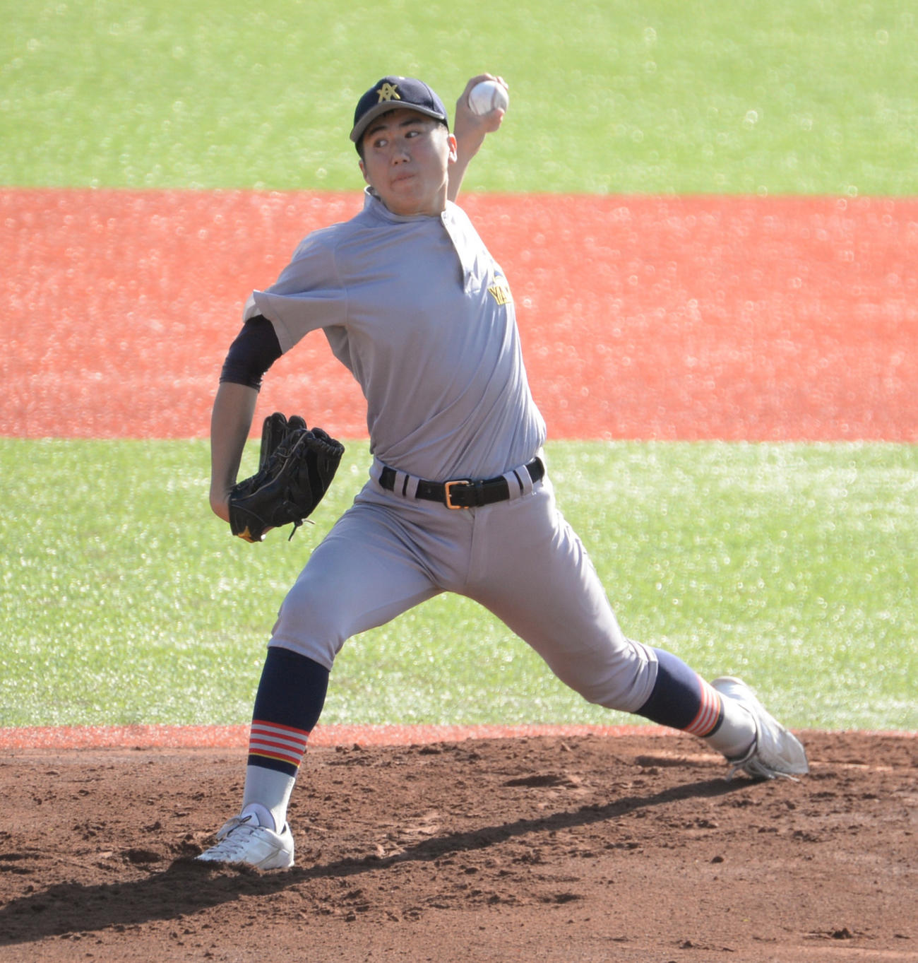 5安打1失点で完投勝利を挙げた青森山田・堀内