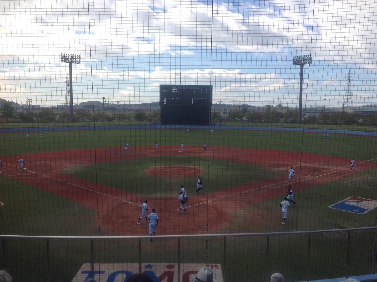 東北大会開催の石巻市民球場