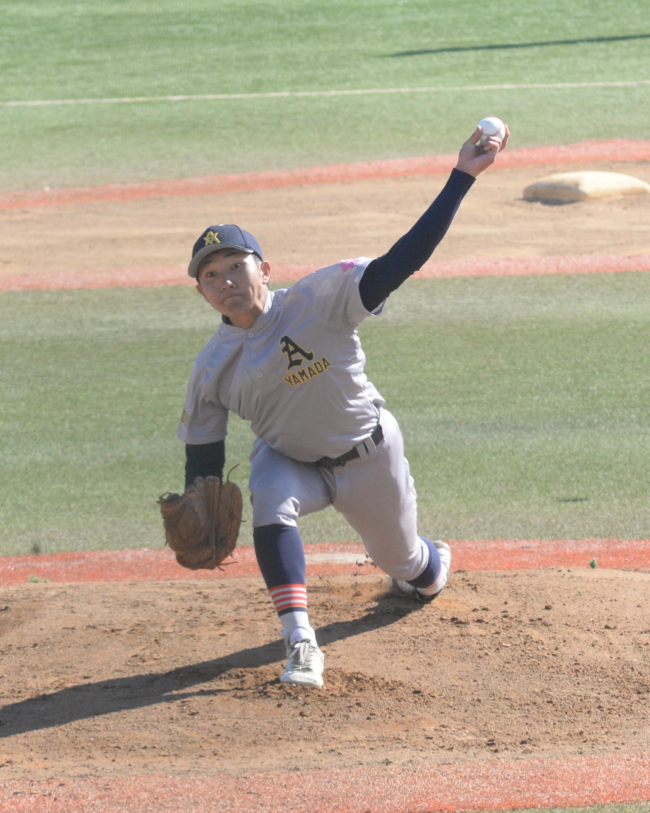 青森山田対山形中央　青森山田先発・木村