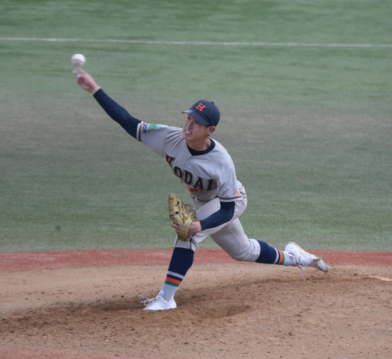 9回を2失点に抑えた広野