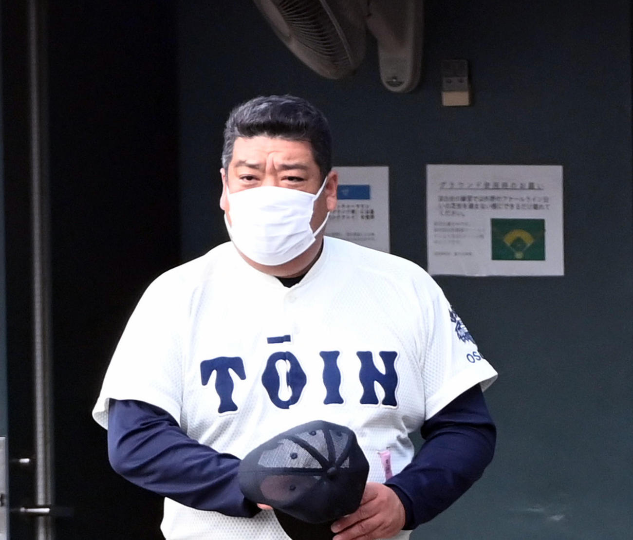 近畿大会を制した大阪桐蔭・西谷監督（撮影・前岡正明）
