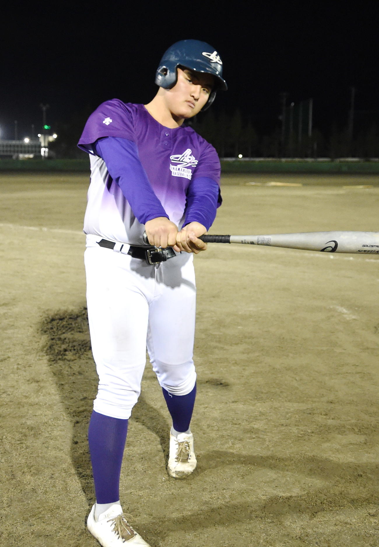明治神宮大会で全国デビューする花巻東・佐々木麟（撮影・山田愛斗）