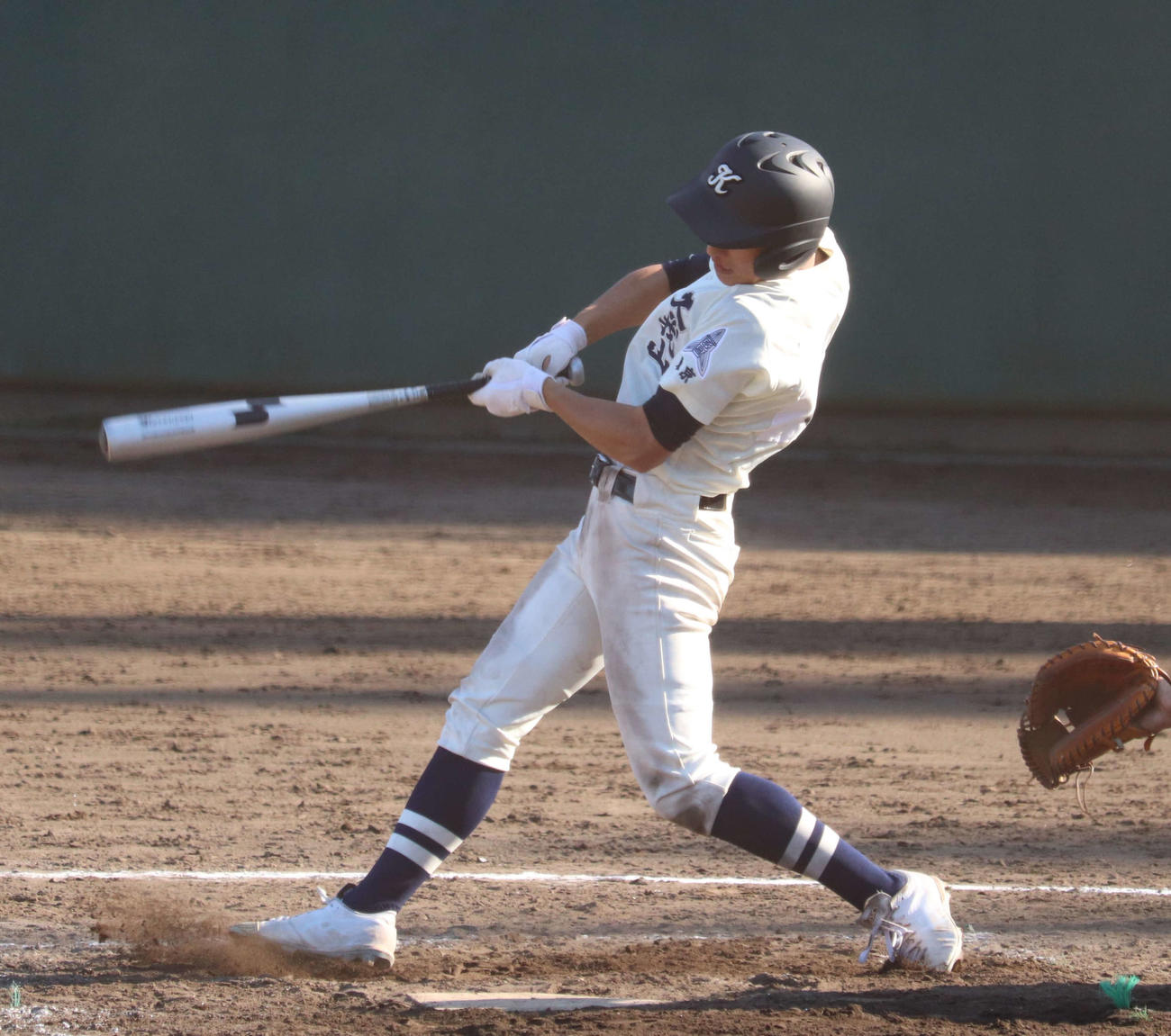 国学院久我山・斉藤誠賢外野手（2021年10月30日撮影）
