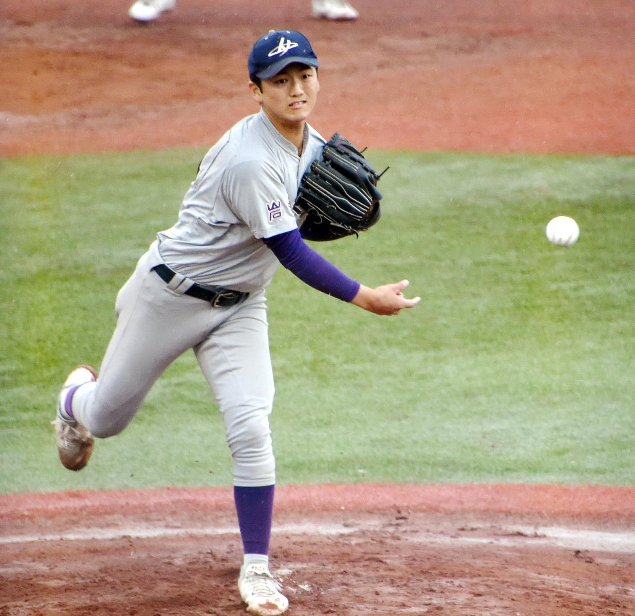 10月、東北大会決勝で4回を無安打無失点に抑えた工藤