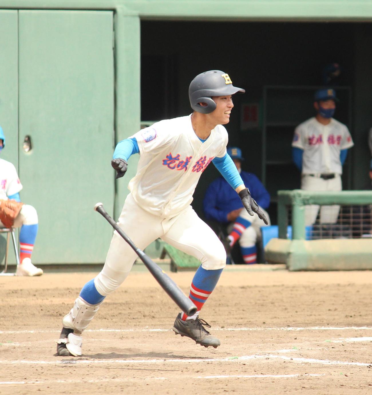 花咲徳栄・浜岡（5月1日撮影・保坂恭子）