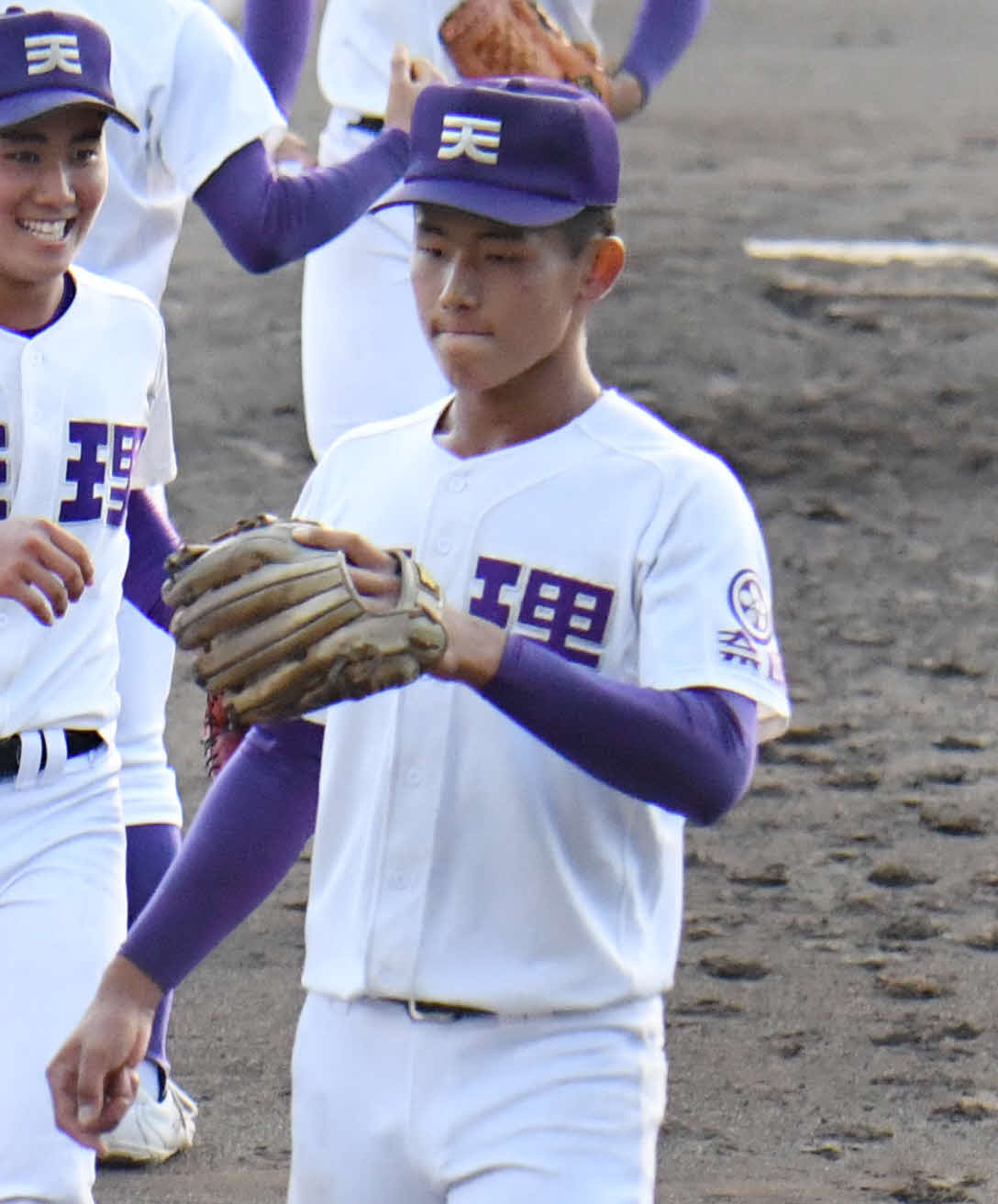 天理・戸井零士（中央）（21年10月）