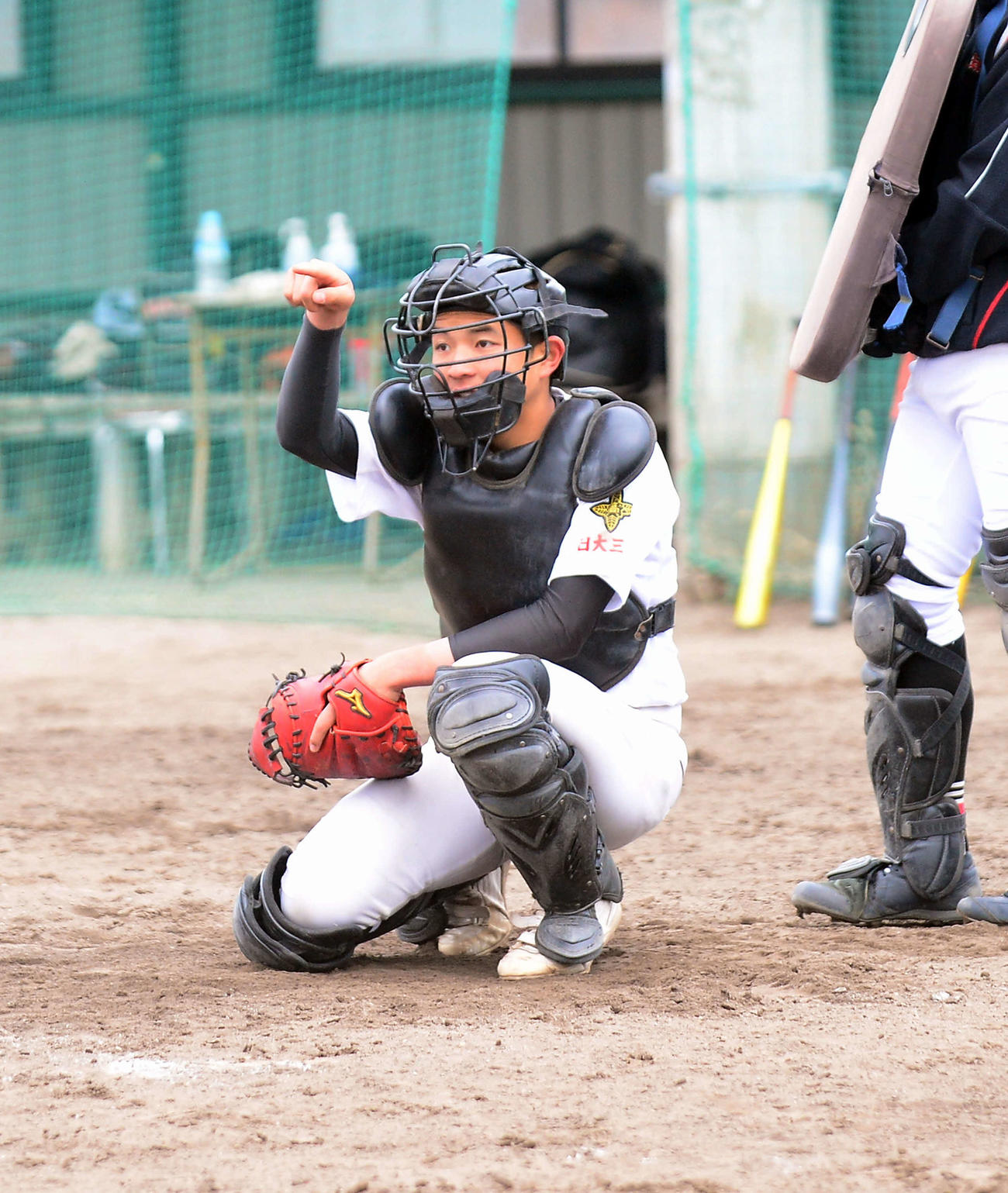 日大三島・野田優磨捕手（22年1月）
