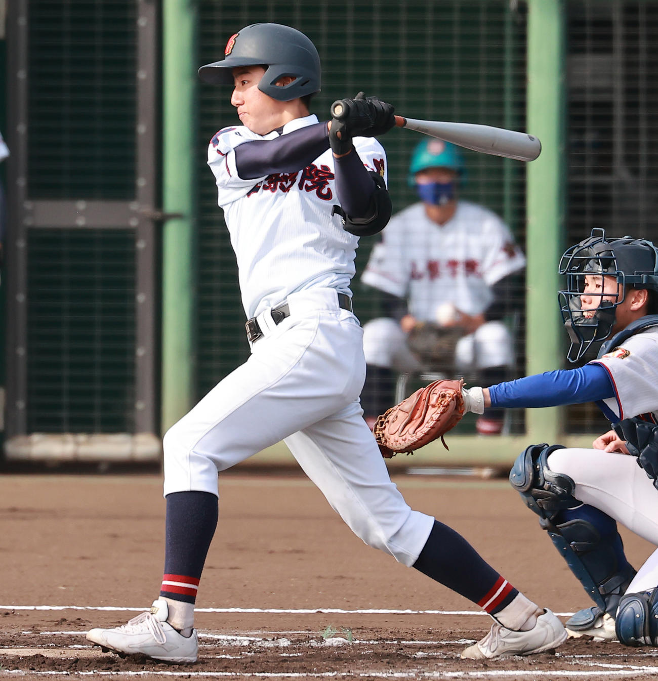 山梨学院・高橋（2021年11月7日撮影）