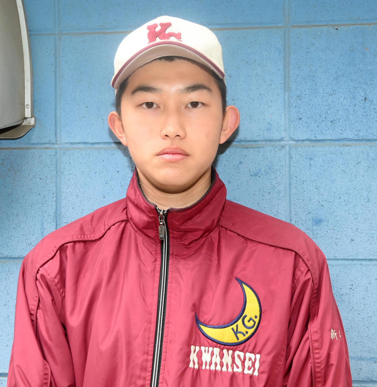 関西学院の新井亮規浩（撮影・前岡正明）