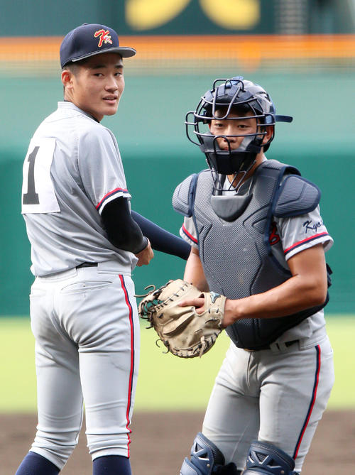 センバツ連載】京都国際バッテリー 阪神7位中川勇斗捕手の「あの1球