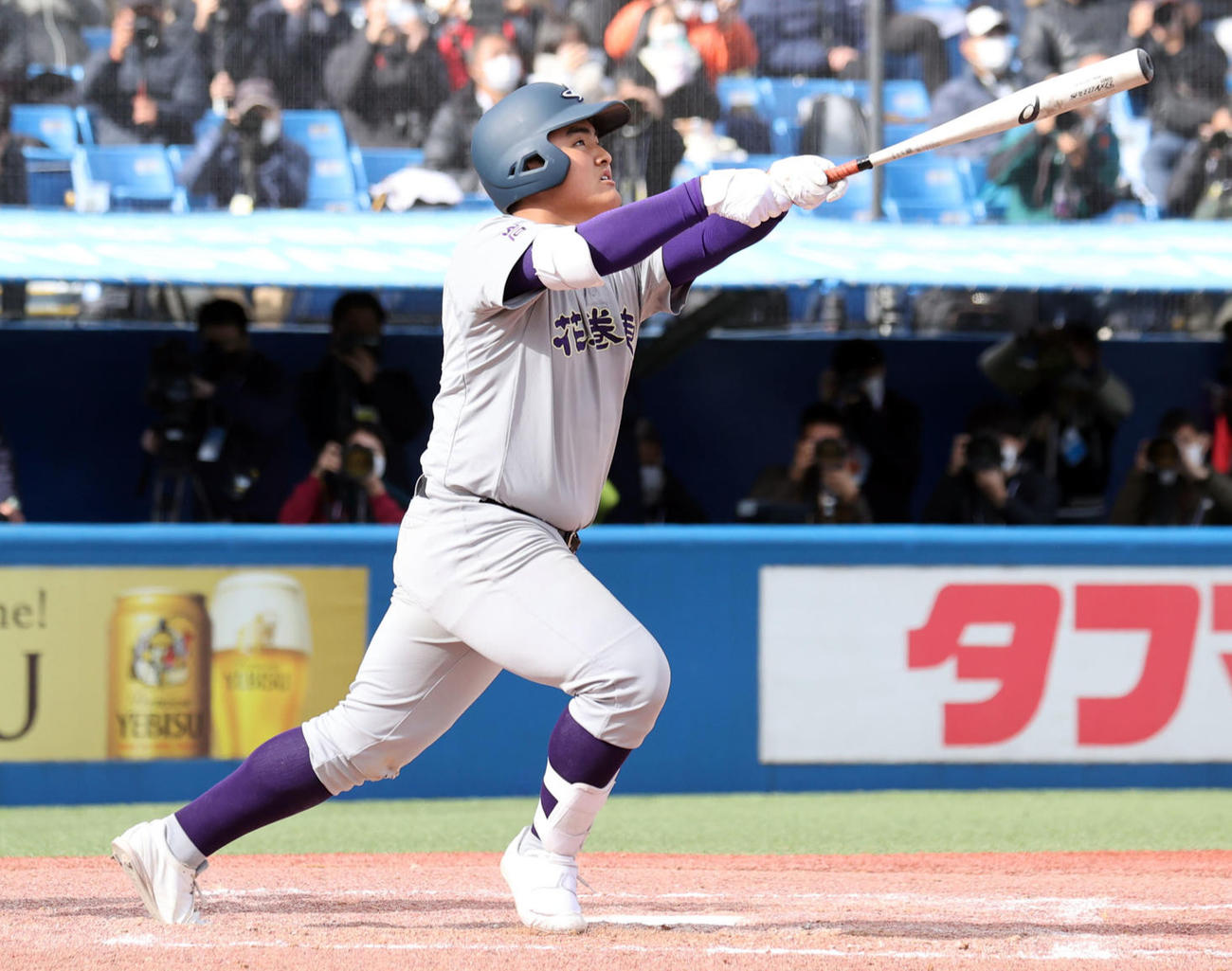 花巻東・佐々木麟太郎（2021年11月23日撮影）