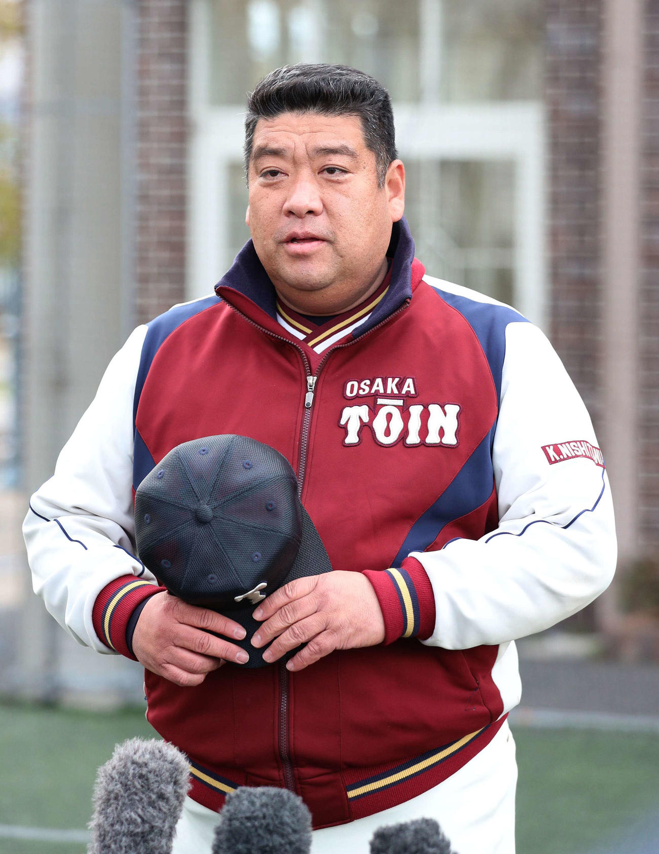 大阪桐蔭・西谷浩一監督（2022年1月28日撮影）