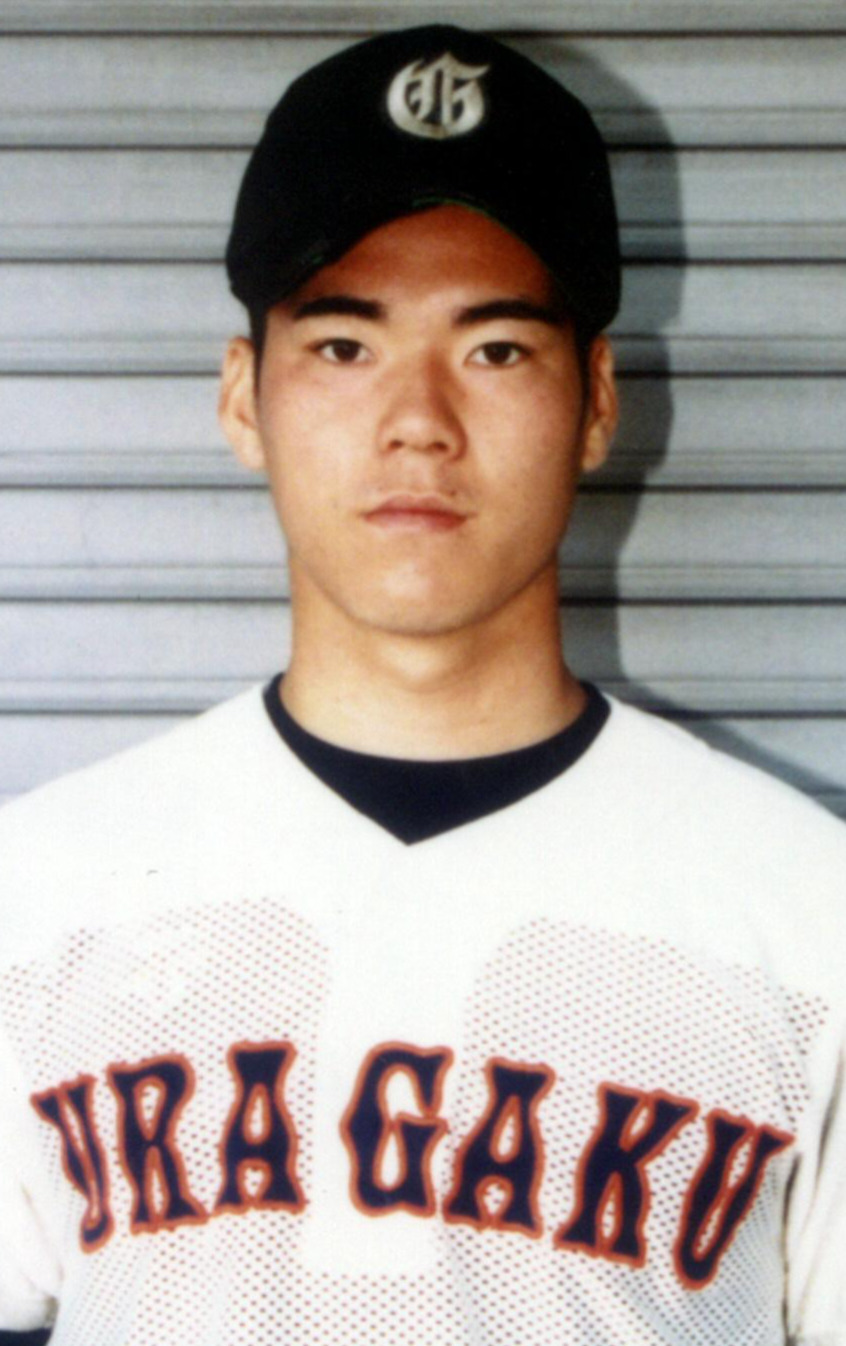 浦和学院時代の坂本弥太郎氏（00年8月撮影）