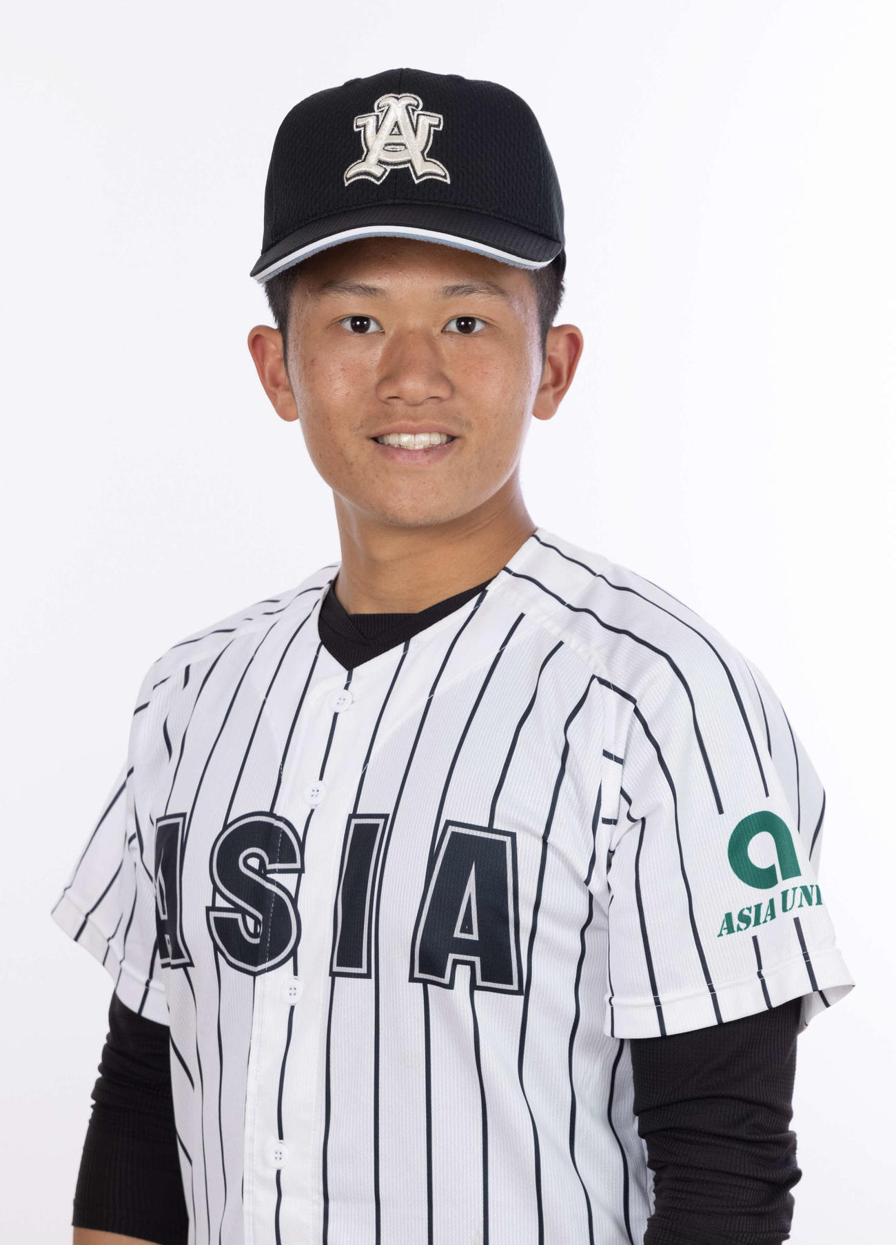 林和成監督の長男で、現在、亜大野球部2年の大陸さん（亜大野球部提供）