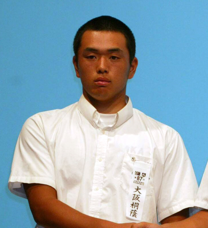 05年当時の大阪桐蔭・小林晃徳主将