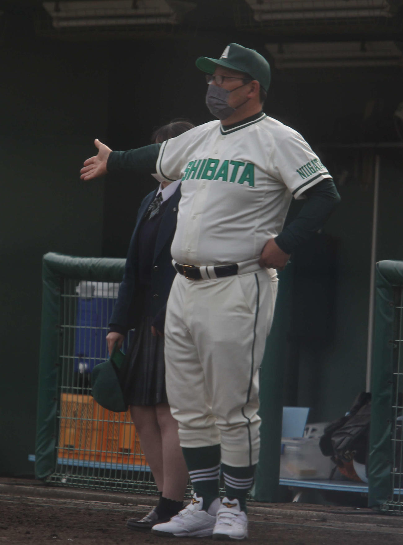 今季から母校・新発田農の指揮を執る皆川監督