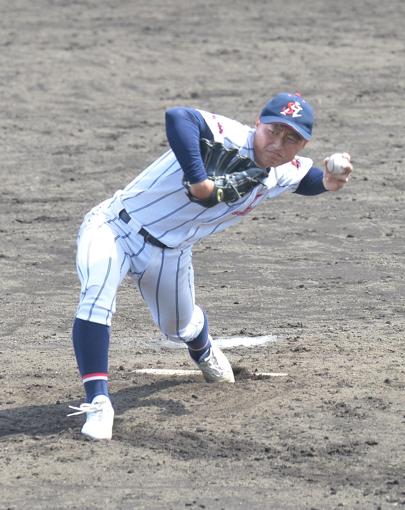 7回途中を5安打無失点に抑えた柴田・小野